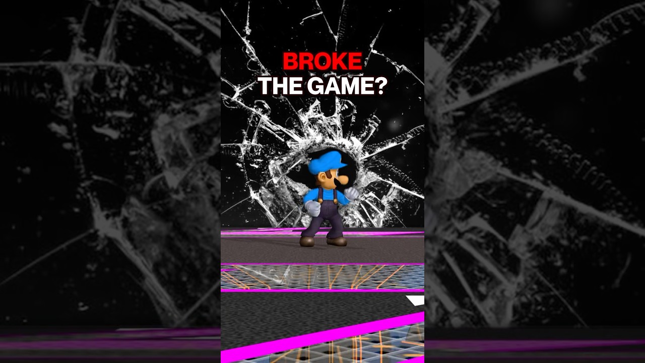 Remember when Luigi broke Melee?