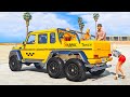 ТАКСИСТ НА ГЕЛИКЕ 6х6 НА RADMIR GTA 5 RP! ЯНДЕКС-МАРШРУТКА в ГТА 5 МОДЫ! МЕРСЕДЕС ВИП ТАКСИ - РАДМИР