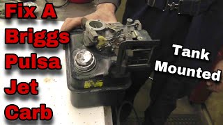 How To Fix A Briggs and Stratton Pulsa Jet Carburetor with Taryl