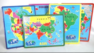 A Broader View Continent Puzzle Combo Pack abw-659 abw659 