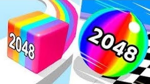 Ball Run Infinity vs Jelly Run 2048 Max Level Gameplay (Part 1) |