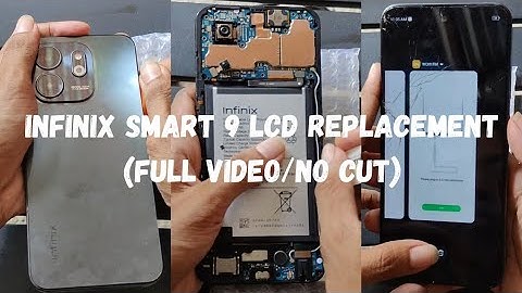 INFINIX SMART 9 (DIY) LCD REPLACEMENT/PAANO PALITAN NG LCD ANG INFINIX SMART 9 (FULL VIDEO NO CUT)