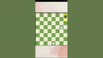 Cách chiếu hết bằng hậu Dễ Nhất #chess #cờ#shorts
