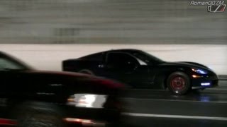 Chevy Corvette C6 vs Ford Shelby GT500