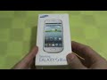 Samsung Galaxy S3 Mini GT - i8190 - Unboxing - Android 4.1.1 - PT-BR Brasil - Português