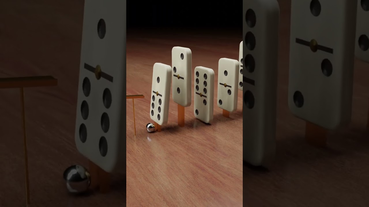 Domino Effect - Satisfying Chain Reaction v2 