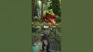 1v1 rex vs spino #shorts #arksurvivalevolved #arkmobile #arkpc