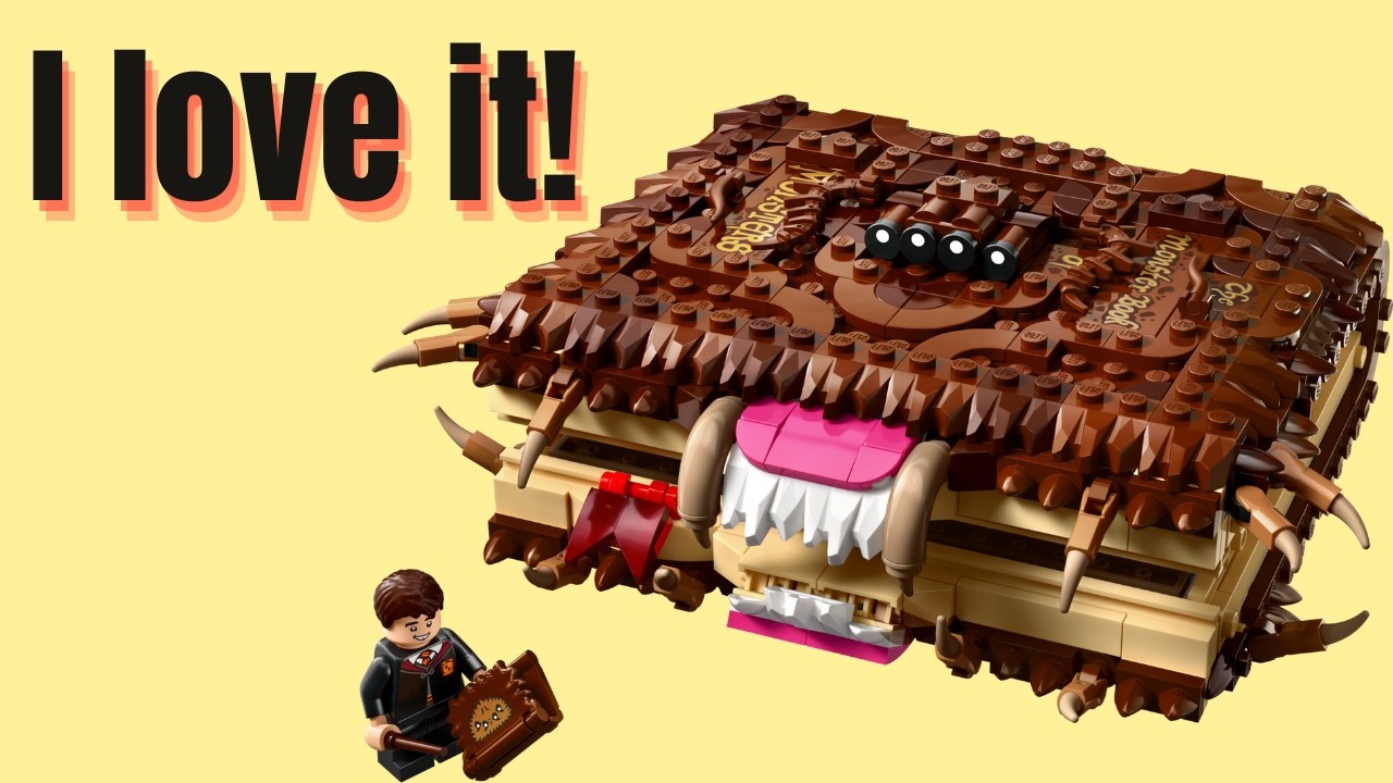 Lego Harry Potter News: Chomping Monster Book of Monsters
