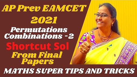 Ap prev 2021 permutations Combination-2 with Shortcut Sol @MATHSSUPERTIPSANDTRICKS