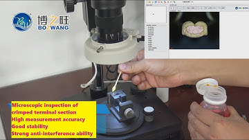 BZW-33JM Semi-automatic benchtop terminal crimping cross-section analyser