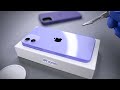 iPhone 12 Purple Unboxing - ASMR