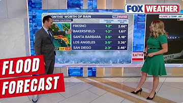 Heavy Rain Moving In Along California Coast, Causing Evacuation Orders