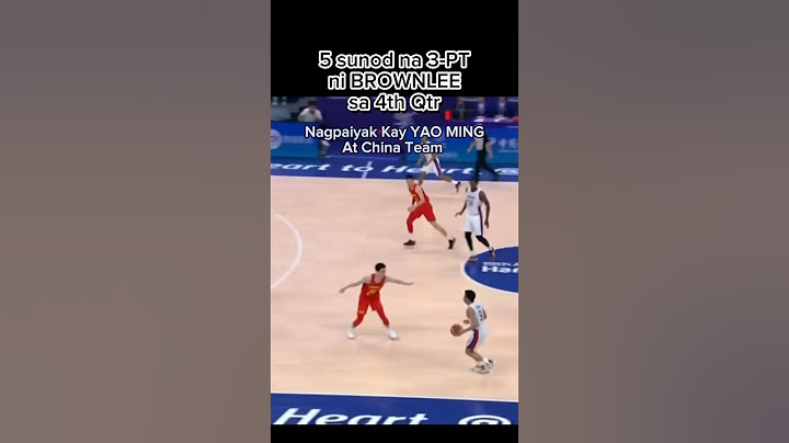 BROWNLEE, Pinaiyak si YAO Ming at Team China #viral  #basketball #shortsvideo #shortsyoutube #shorts