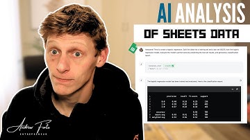 Using AI To Analyse Google Sheets data!