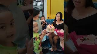 He Light The Candle Cake Its My Birthday Present