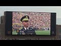 Captain Daniel Flynn recognized at Notre Dame vs. Temple University