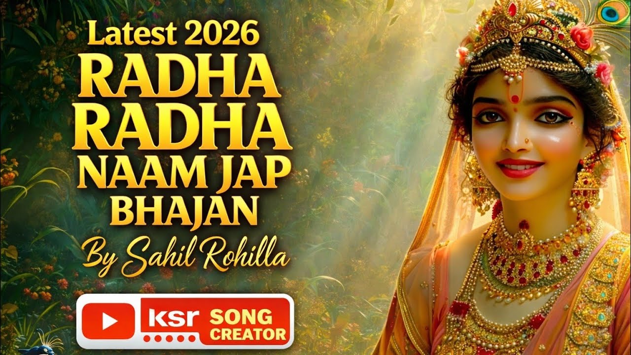 Radha Radha ❤️ | Sahil Rohilla | New Devotional Viral Song | Official Video #viral #god #youtube 