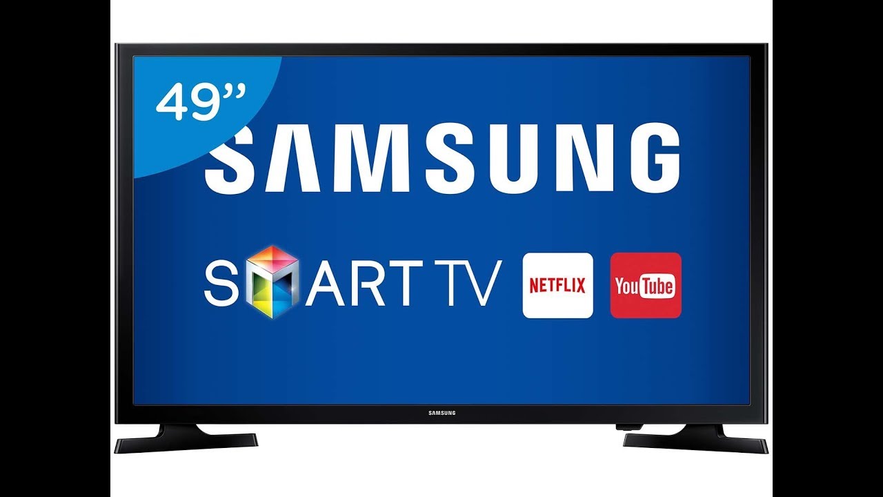 Smart TV LED 49” Samsung Full HD Conversor Digital - YouTube
