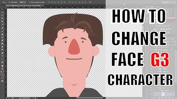 How to change character face in cartoon animator 4