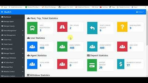 Bus Booking Software Demo ! Bus Tricket Booking System Website with Admin Panel
