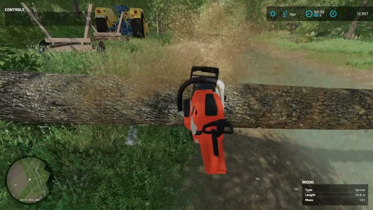 La padure cu tractorul lui dorel