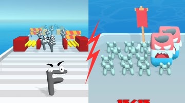 Merge Alphabet  Run  ABC Letter Go New Update  alphabet lore a-z #alphabet #boom #abcd #letter