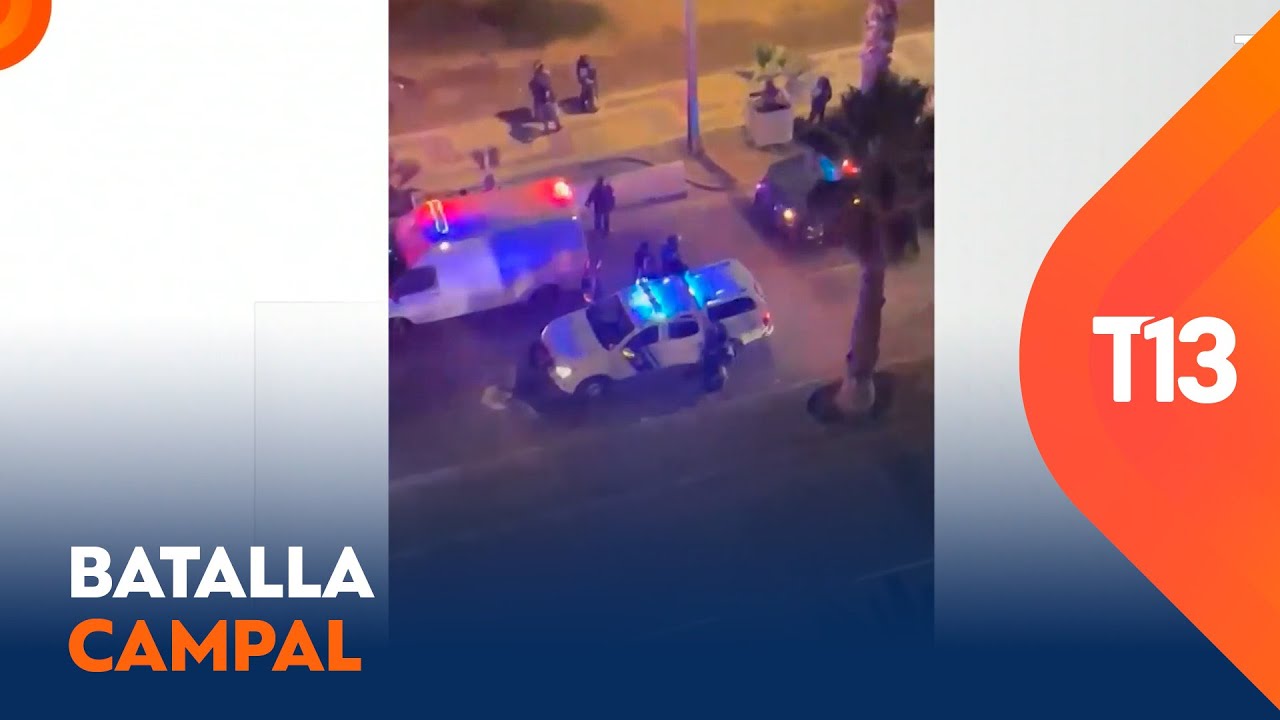 Enfrentamientos entre ambulantes y fiscalizadores en Viña del Mar