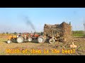 Most extremely dangerous overloaded tractors  excellent tractor performance  crazy tractor drivers