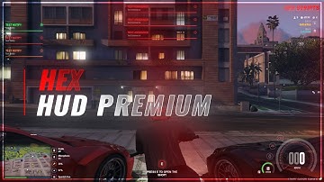 [ESX/QB] Hex HUD Premium FiveM Script GTA5