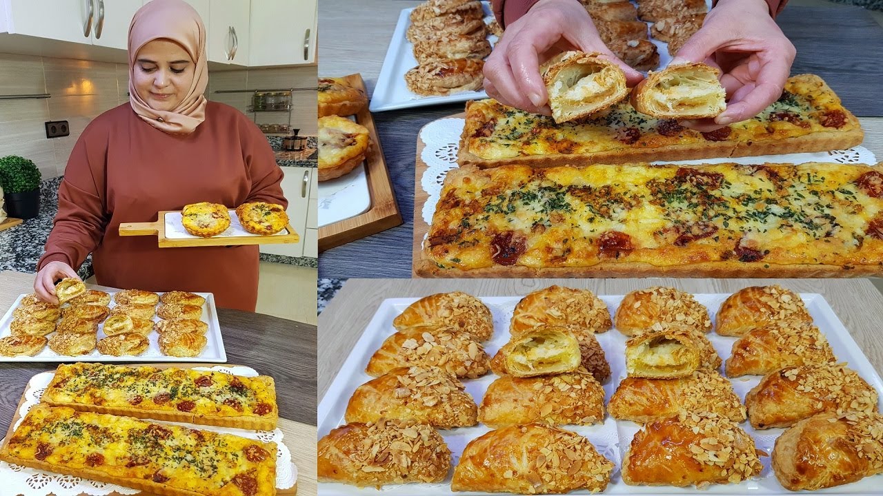 كيش بعجين اكسبريس خطيييير مع شوصون مورق سريع النتيجة أحسن من المخبزات/شهيوات رمضان