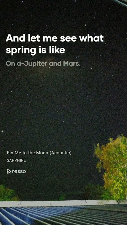 SNAP WA GALAU TERBARU | FLY ME TO THE MOON - COVER SAPPGIRE