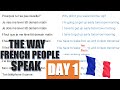 DAY 1 – 50 DAYS OF INTERMEDIATE LEVEL FRENCH - How To Learn French Fast – Become fluent in French