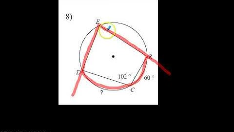Inscribed Angles Practice Probs