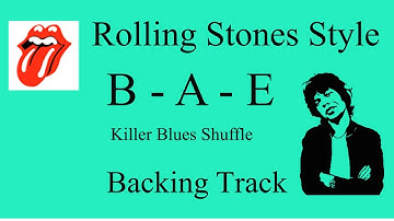 Rolling Stones Style Killer Shuffle Backing Track