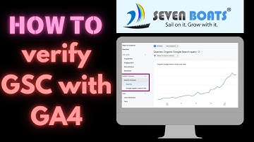 How to verify GSC with GA4 | Verify Your Website in Google Search Console with Google Analytics 4