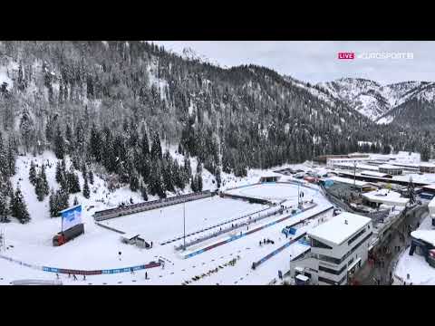Видео: N35 Биатлон  Кубок мира  Этап 2 в Хохфильцене, Австрия  Мужчины  Спринт  10 км