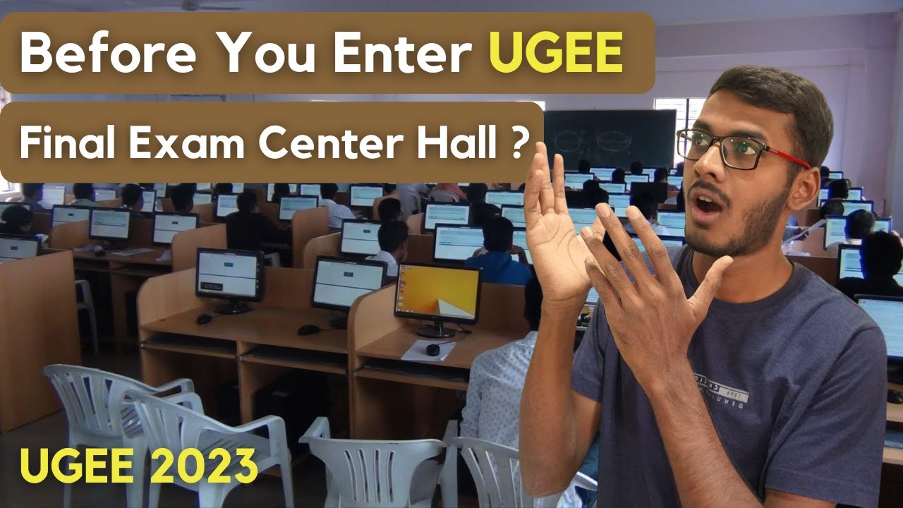 Before you enter UGEE Examination Hall UGEE 2023 IIIT Hyderabad 