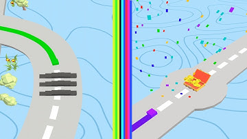 Color Adventure: Draw the Path Gameplay All Levels #1 #colouradventure #android #ios