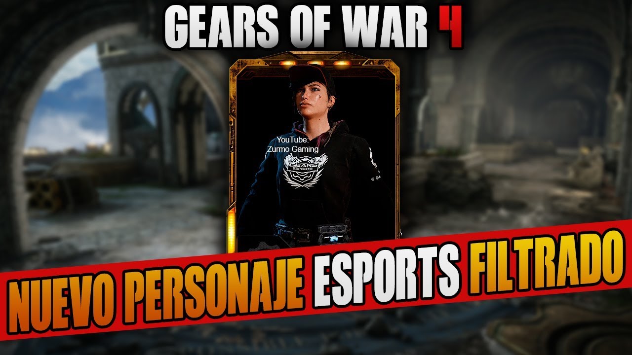 NUEVO PERSONAJE FILTRADO DE ACERO NEGRO!!  GEARS OF WAR 4