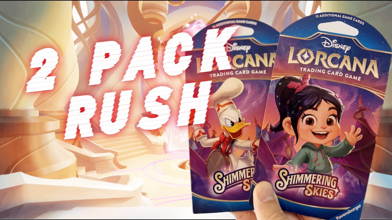 2 Pack Rush Lorcana Gameplay YouTube
