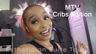 Mini Esthetician Suite Tour Vlog | New Spa Suite 2023 |