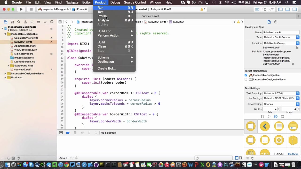 Broken IBDesignable - YouTube