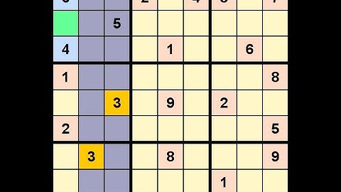 How to Solve The Toronto Star Five Star Sudoku November 12, 2022