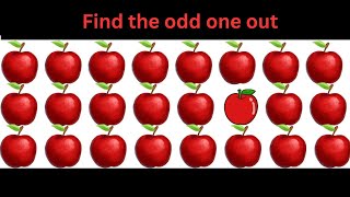 Find the odd one | find the odd emoji | find the odd one hard,