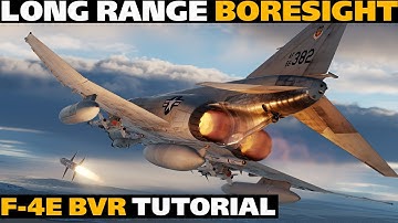 How to make the DCS F-4E Phantom II DEADLY In BVR Engagements!