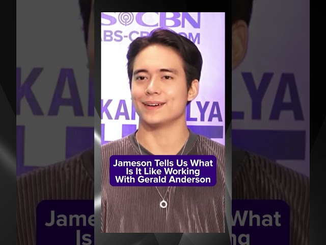 Jameson Blake on working relationship with Gerald Anderson | Shorts class=