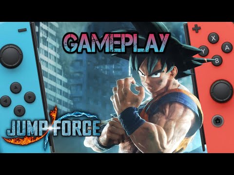 Nintendo Switch - しゃむぽぽ JUMP FORCE - NINTENDO SWITCH LITE GAMEPLAY - YouTube