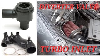 Turbo Inlet Pipe and Diverter Valve on my b6 a4 avant!!!