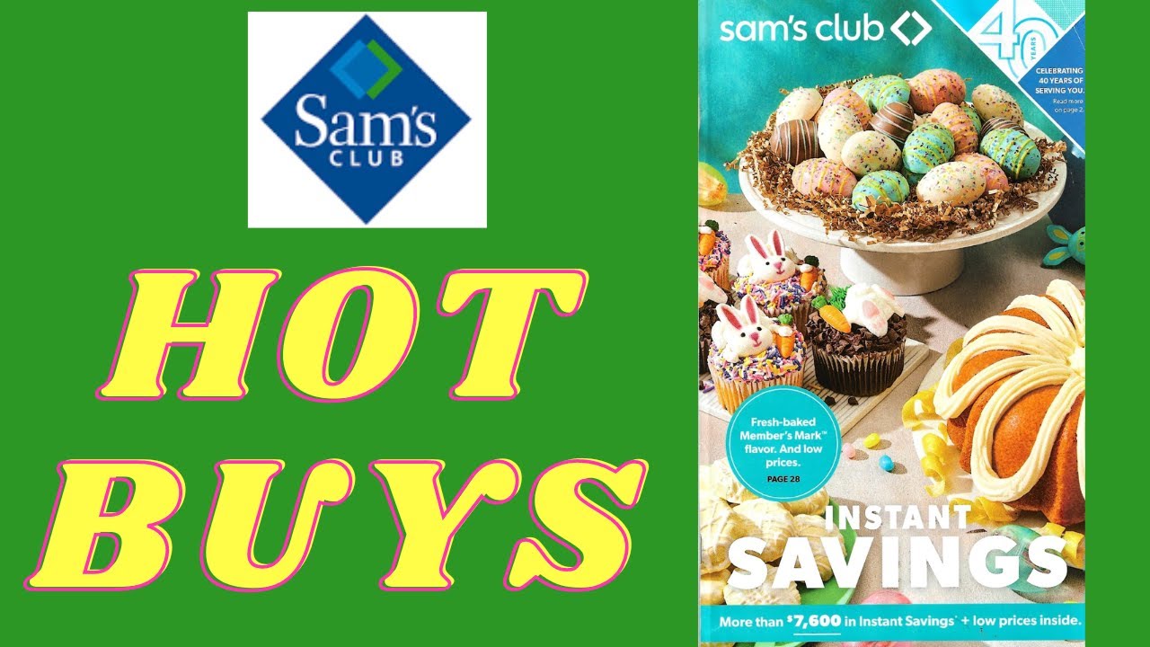 Sam's Club Instant Savings Book for March 2023 Unbeatable Deals