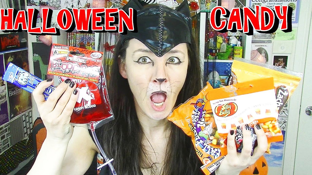 HALLOWEEN CANDY TASTE TEST - YouTube